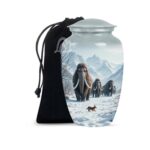 Urns for Human Ashes Adult Man & Women - Beautiful Cremation Urns for Female - Decorative & Burial Urn for Mom & Dad.