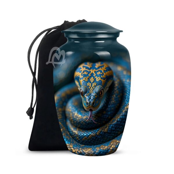 Snake Cremation Urns for Human Ashes, Urns for Adult Male & Female