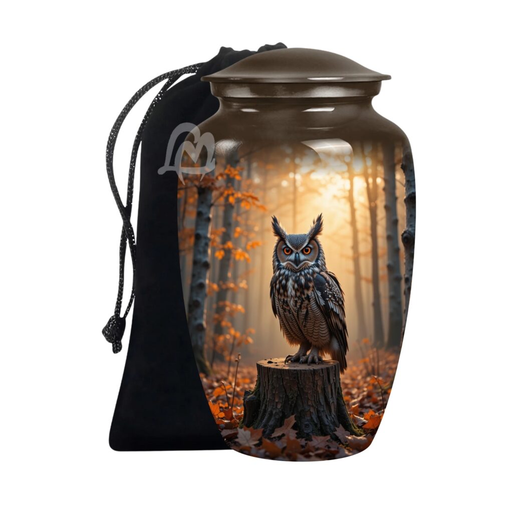 Handcrafted Large Urn for Ashes Adult Male & Female – Funeral Cremation Urns for Human Ashes Adult Man
