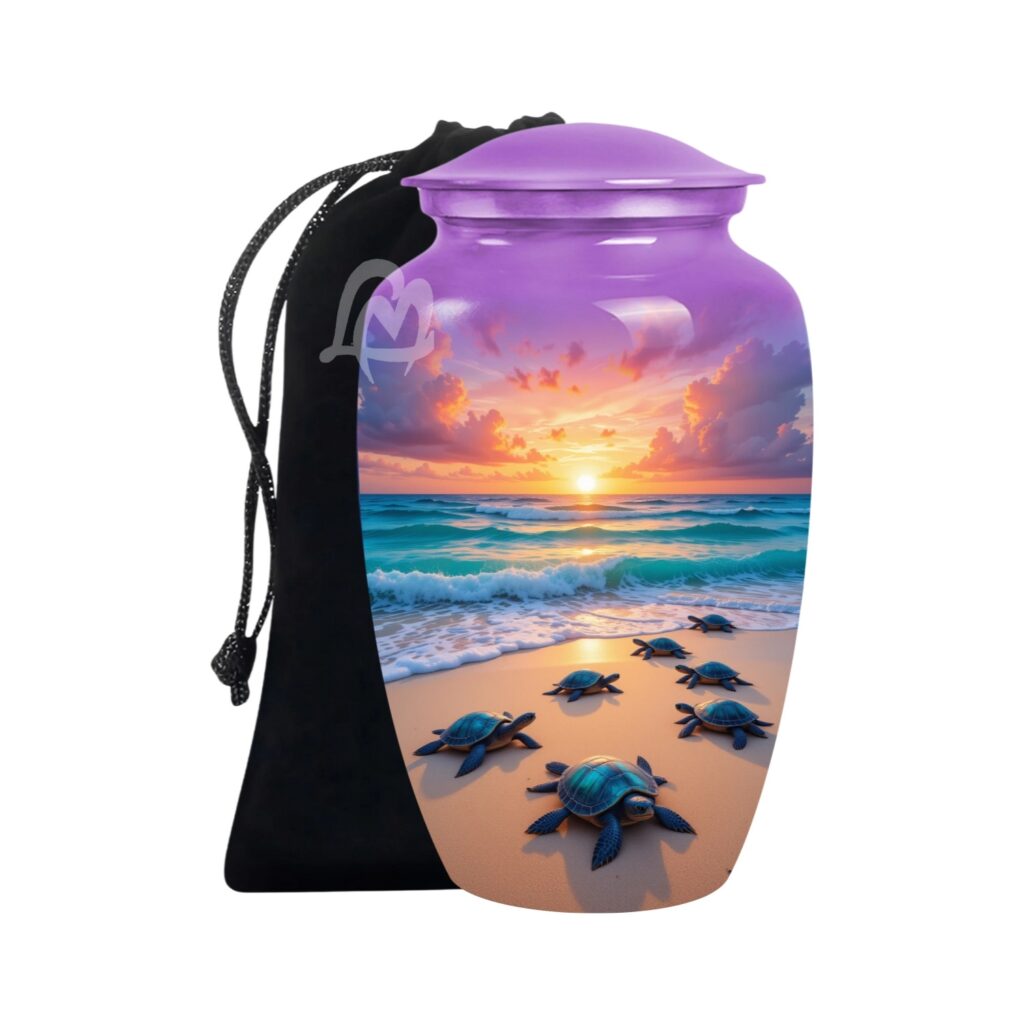 Funeral Urn for Adult Female - Cremation Urn Large Decorative - Burial Urns.