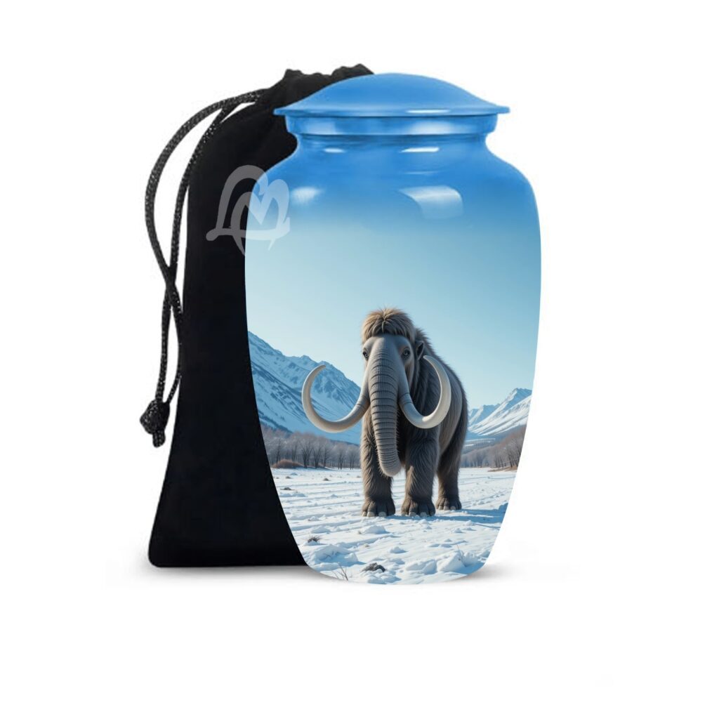Mammoth Urn for Ashes Adult Male - Urns for Human Ashes Adult Man & Women