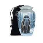 Missed, remembered, and loved - Mammoth Urn for Ashes Adult Male