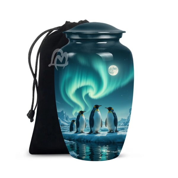 Funeral Pot & Cremation Jar, Cremated Human Ash Remains Storage.