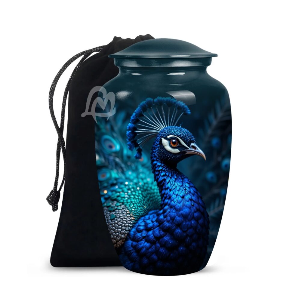 Decorative Urn for Adult Memorial Funeral Ashes Tribute to your loved one.