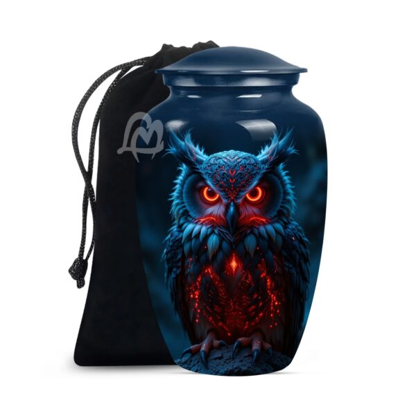 Handcrafted Large Urn for Ashes Adult Male & Female – Funeral Cremation Urns for Human Ashes Adult Man,