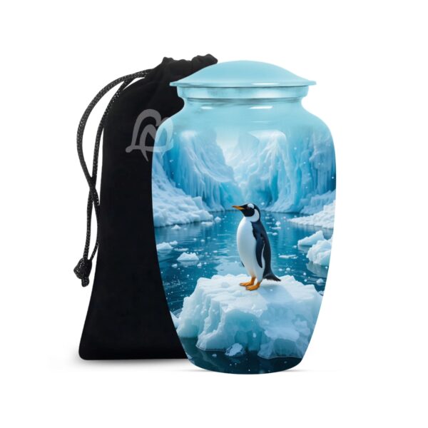 Funeral Pot & Cremation Jar, Cremated Human Ash Remains Storage.