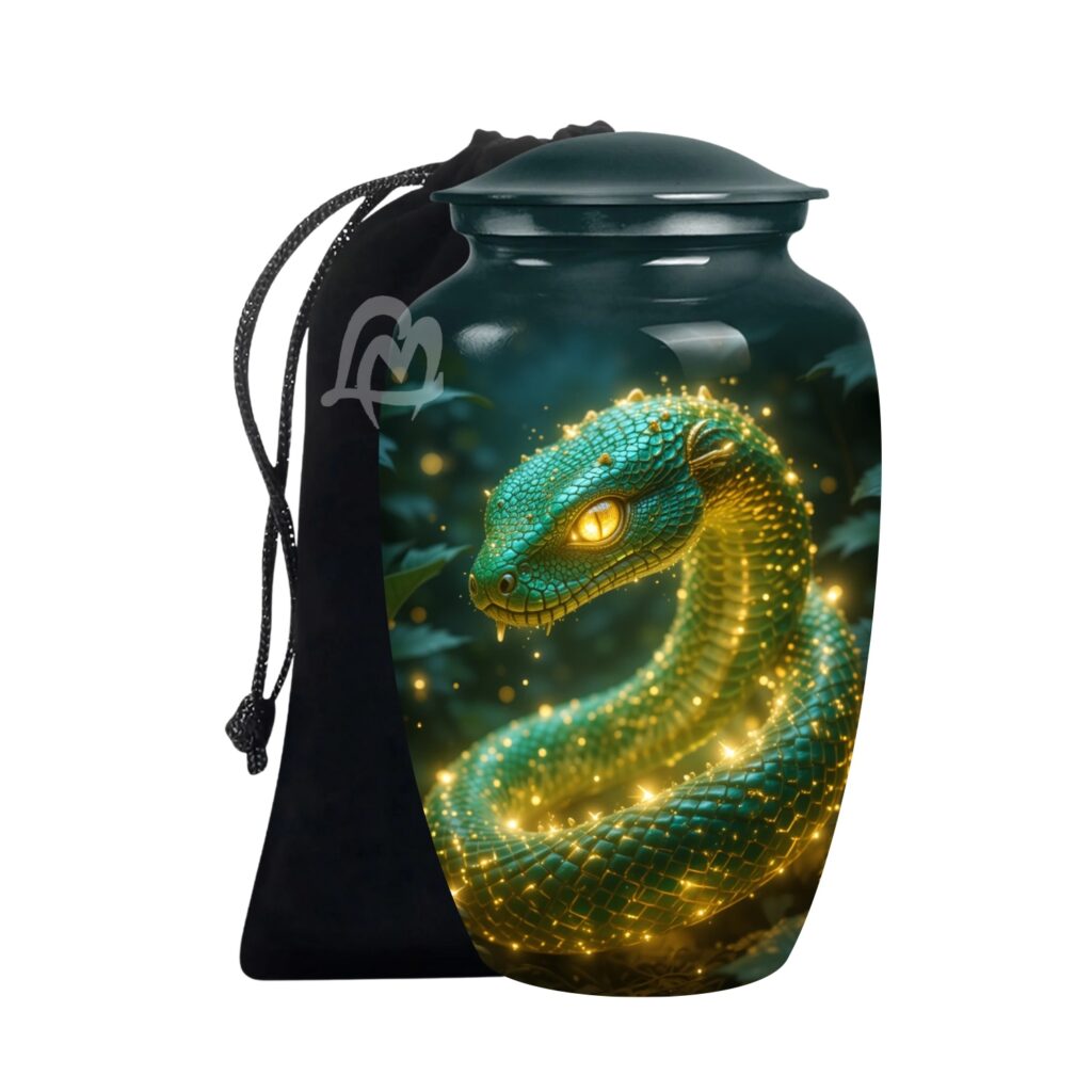 Snake Cremation Urns for Human Ashes, Urns for Adult Male & Female,