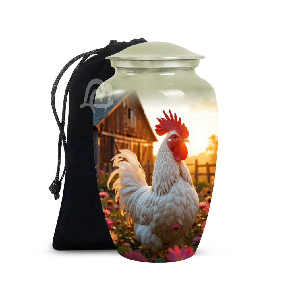 Chicken Urn for Ashes Adult Male – Cremation Urns for Human Ashes