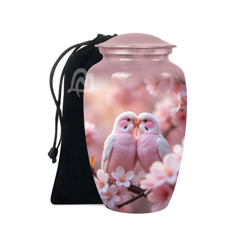 Dove Urns for Ashes for Adult Female & Male - Large Metal Home Decorative Funeral, Burial