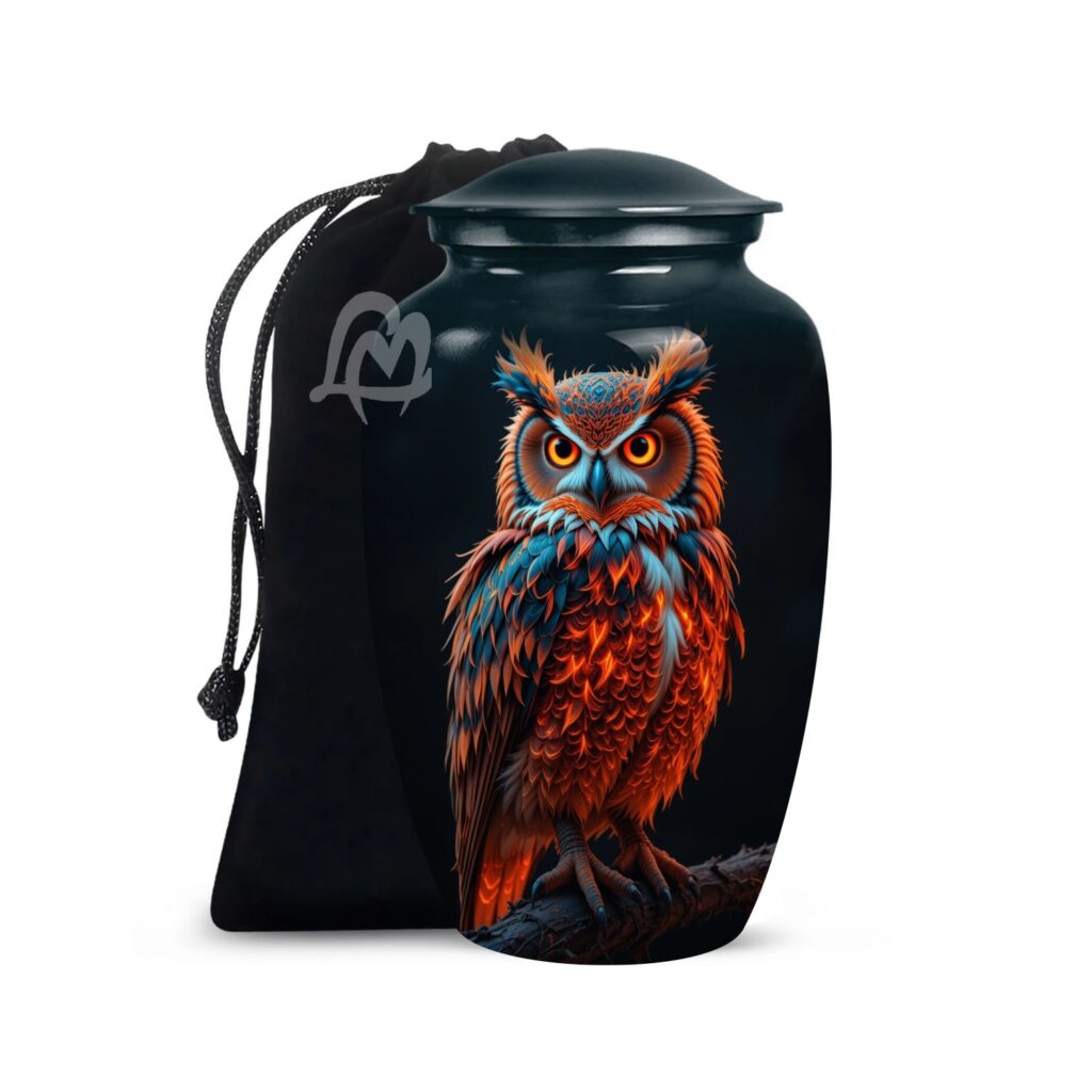 Handcrafted Large Urn for Ashes Adult Male & Female – Funeral Cremation Urns for Human Ashes Adult Man