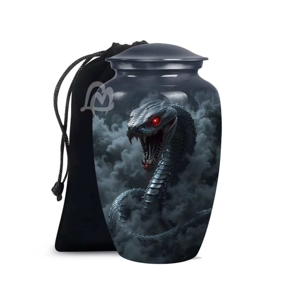 Snake Cremation Urns for Human Ashes, Urns for Adult Male & Female