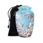 Cremation Urns for Mom & Dad - Human Memorial Urn for Women & Men - Timeless design.