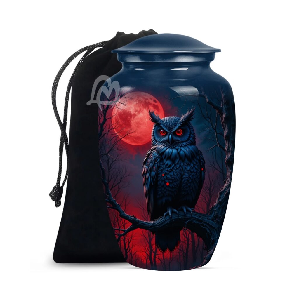 Handcrafted Large Urn for Ashes Adult Male & Female – Funeral Cremation Urns for Human Ashes Adult Man