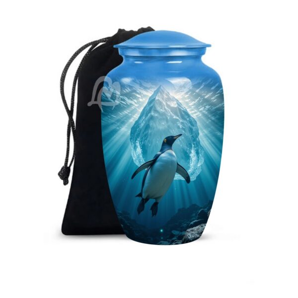 Funeral Pot & Cremation Jar, Cremated Human Ash Remains Storage.