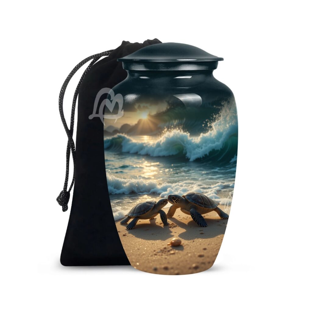 Funeral Urn for Adult Female - Cremation Urn Large Decorative - Burial Urns.