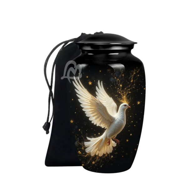 Cremation Urns for Mom & Dad - Human Memorial Urn for Women & Men - Timeless design.