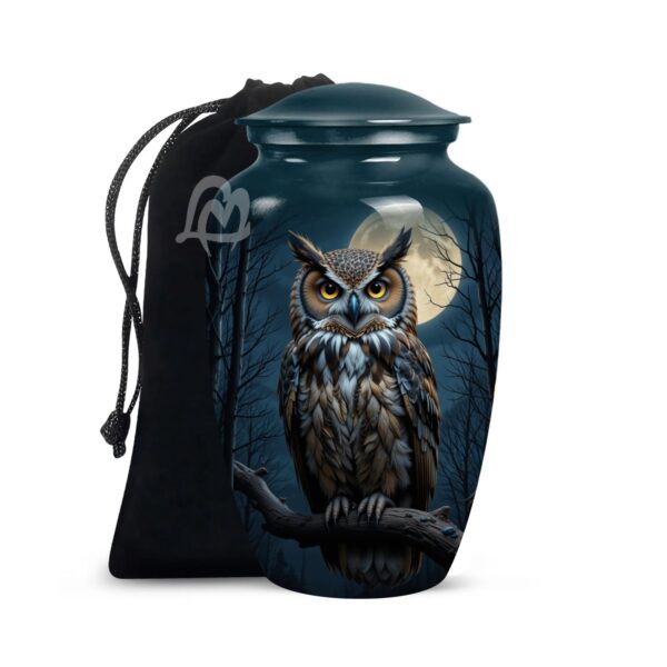 Handcrafted Large Urn for Ashes Adult Male & Female – Funeral Cremation Urns for Human Ashes Adult Man,