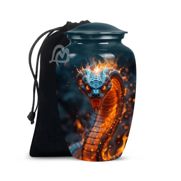 Snake Cremation Urns for Human Ashes, Urns for Adult Male & Female