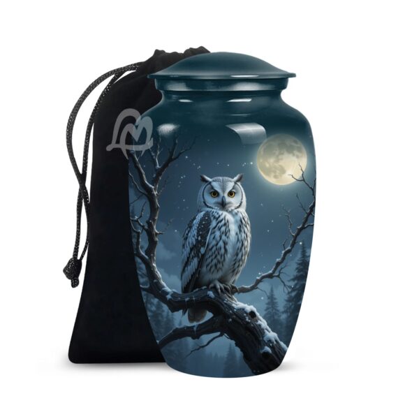 Handcrafted Large Urn for Ashes Adult Male & Female – Funeral Cremation Urns for Human Ashes Adult Man,
