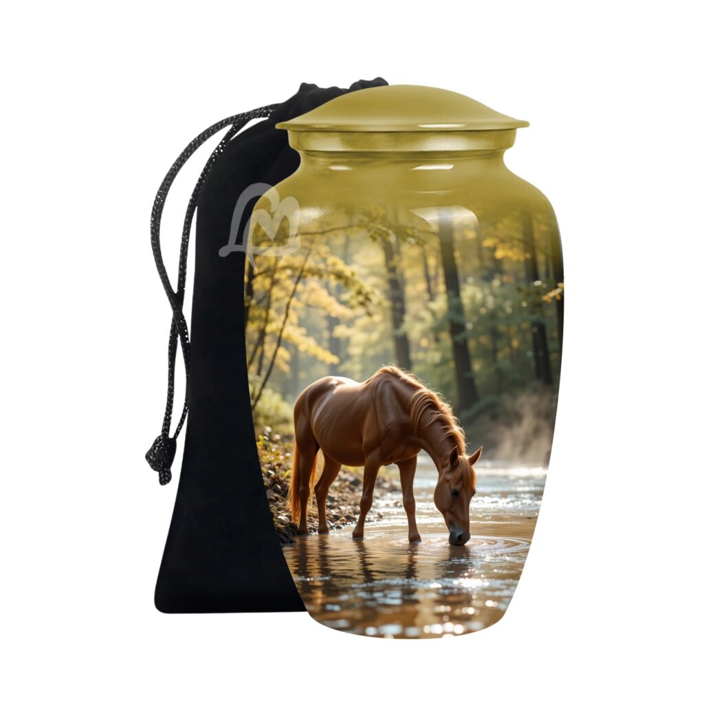 Decorative Urns - Beautifully Handcrafted Horse Urns for Ashes