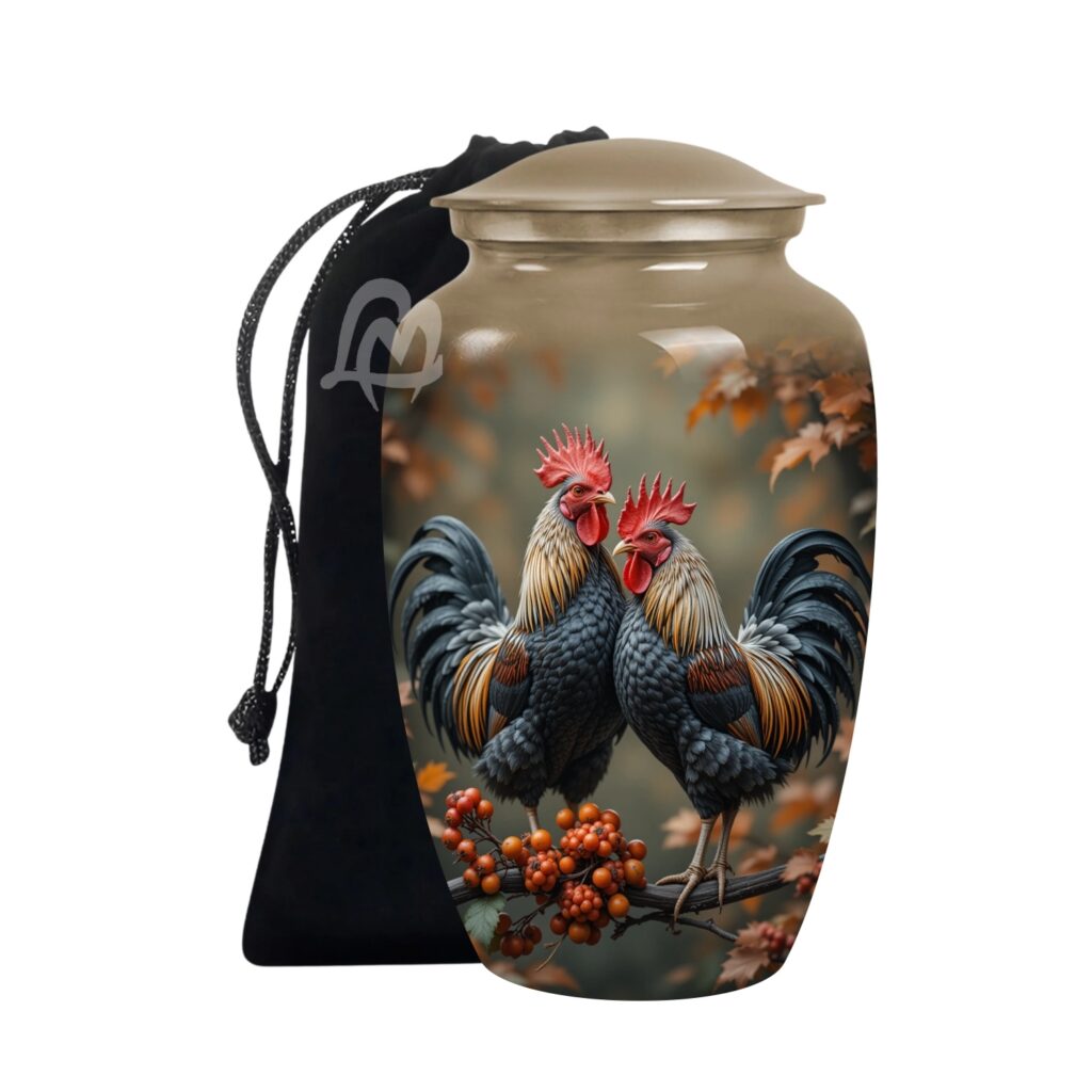 Chicken Urn for Ashes Adult Male – Cremation Urns for Human Ashes