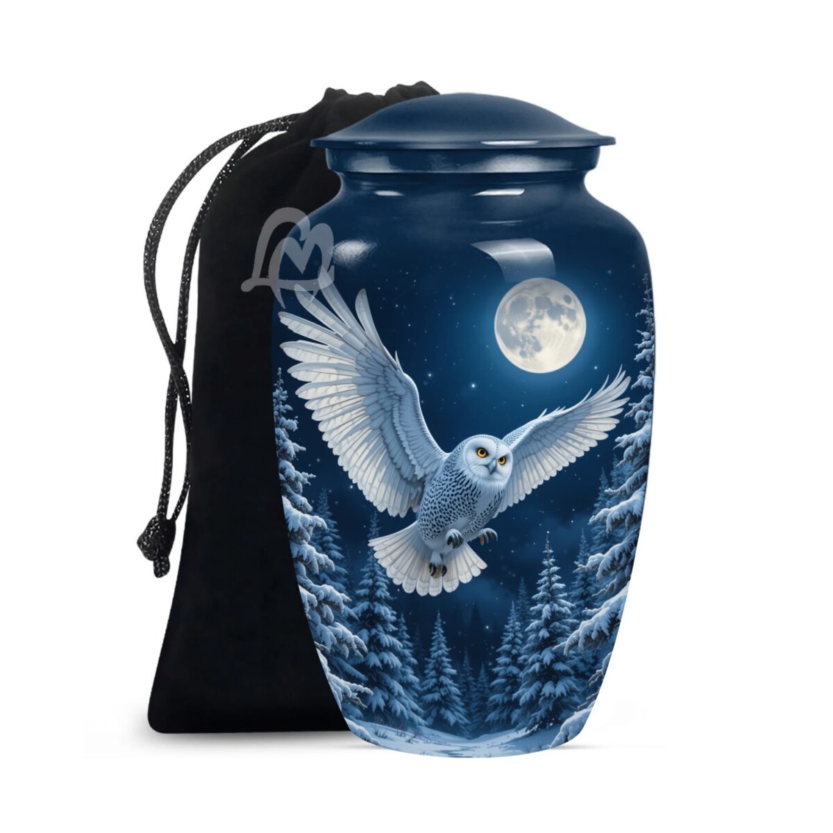 Handcrafted Large Urn for Ashes Adult Male & Female – Funeral Cremation Urns for Human Ashes Adult Man,