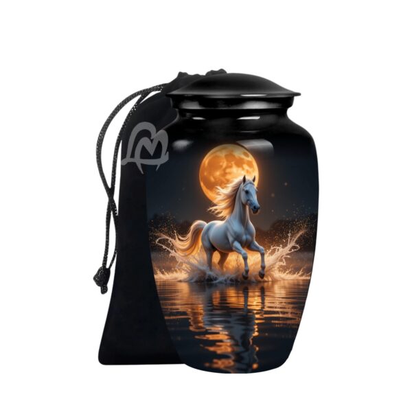 Rest in peace Pair of Three - Wild Horses Cremation Urn for Ashes Adult Male