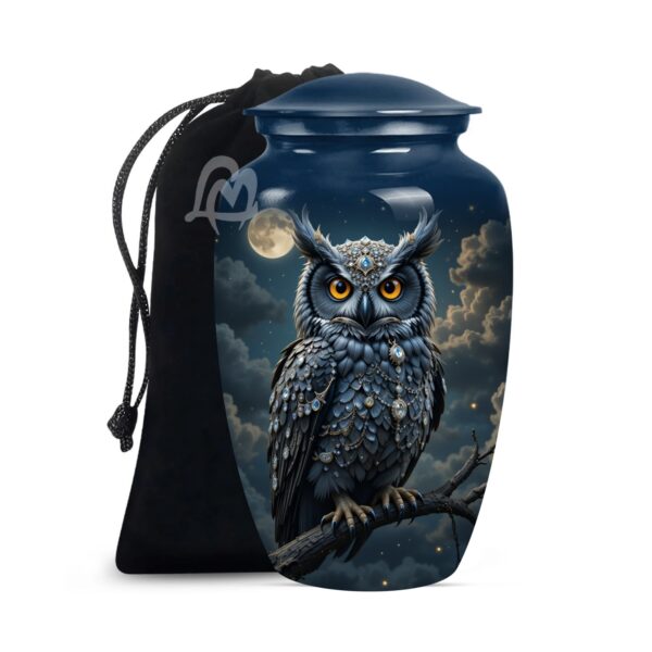 Handcrafted Large Urn for Ashes Adult Male & Female – Funeral Cremation Urns for Human Ashes Adult Man