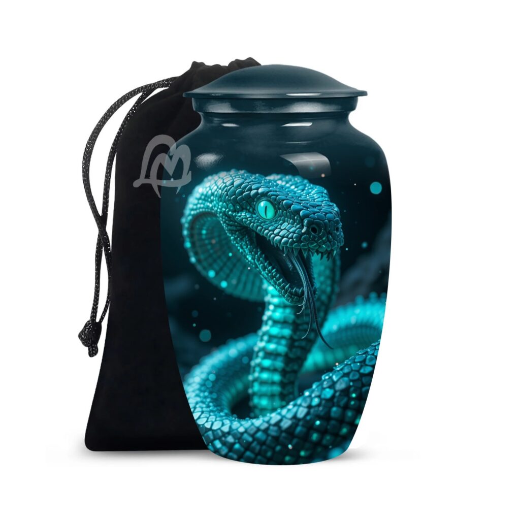 Snake Cremation Urns for Human Ashes, Urns for Adult Male & Female