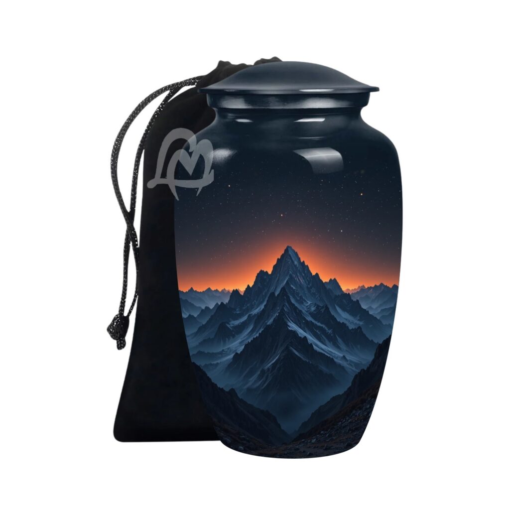 Mountain Cremation Urns for Adult Human Ashes – Urn for Ashes Male & Female