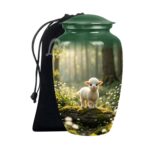 Sheep Cremation Urn for Ashes Adult Male/Female | Handcrafted Urns for Human Ashes