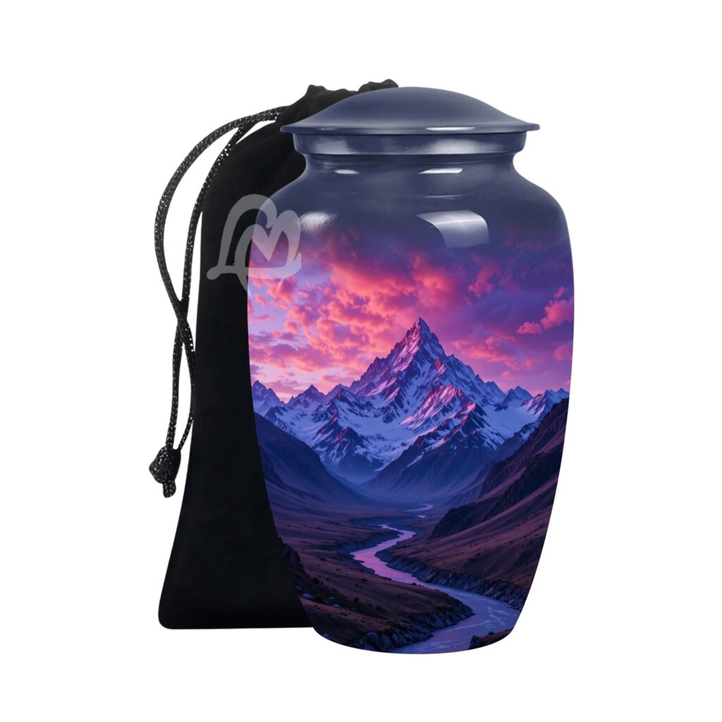 Thoughtful Memorial for Funeral, Burial & Home Memorial Funeral Urn for Men & Women.