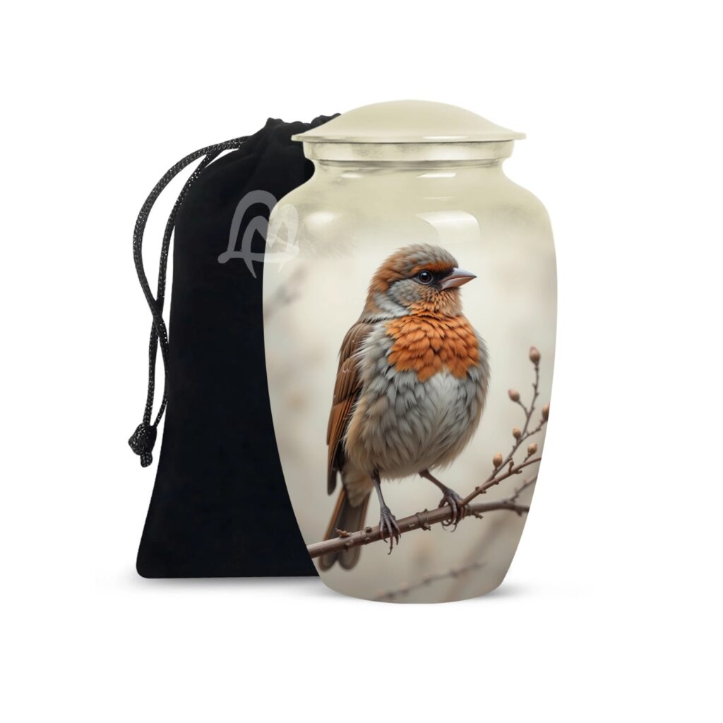 Beautiful Peaceful Memorial Cremation Urn Tribute to Your Love ones.