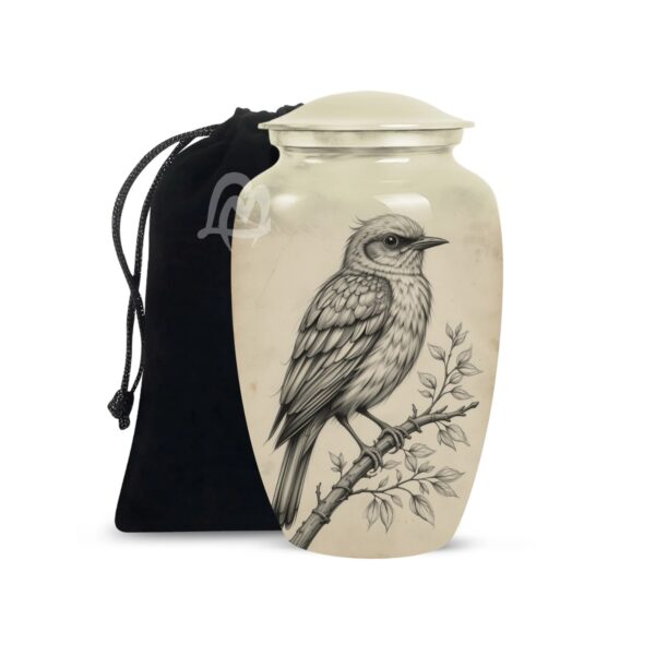 Sparrow Cremation Urn for Ashes Women/Men | Decorative Funeral Burial Urns for Human Ashes Urns