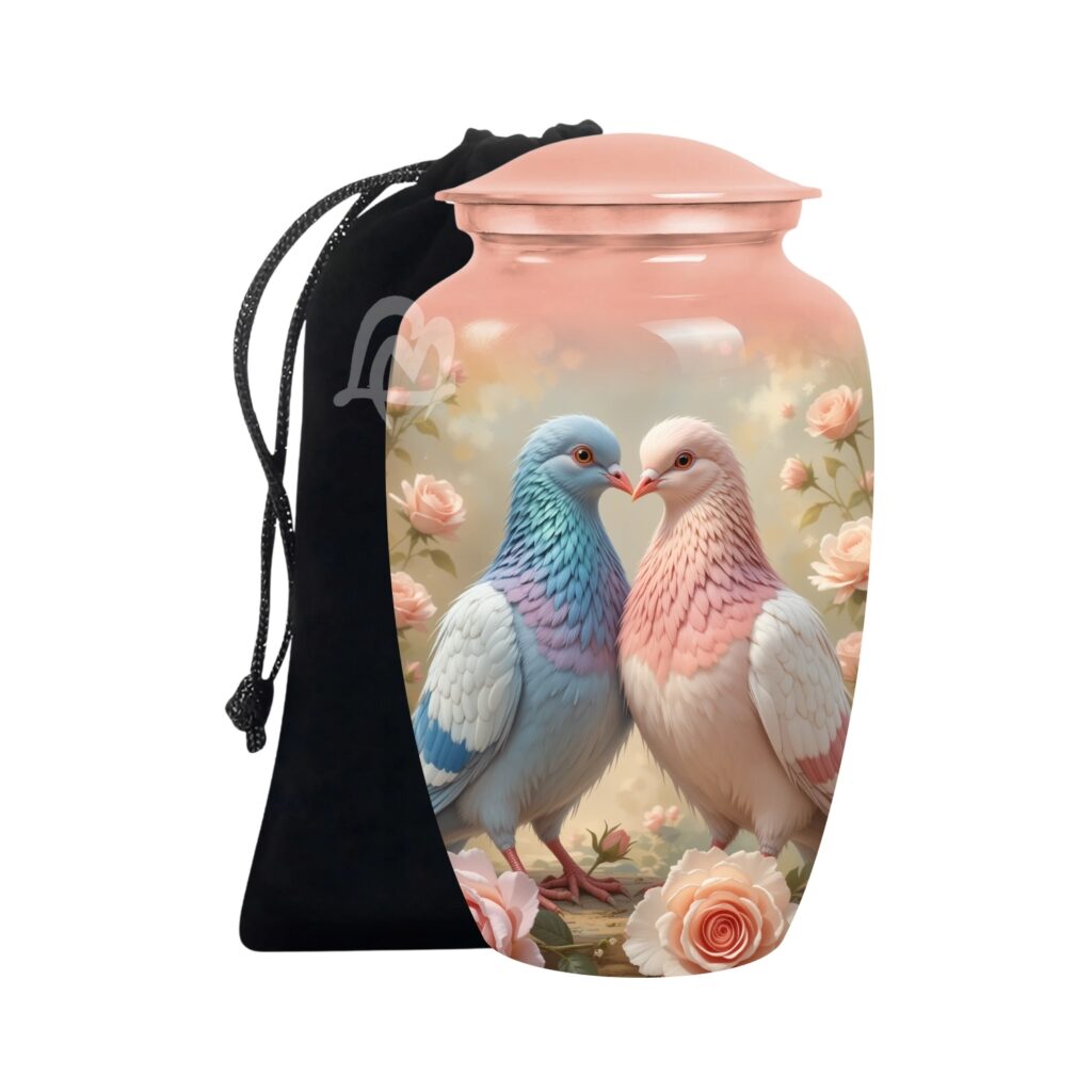 Pigeon Urns for Adult Male & Female Ashes - Large Funeral Urn for Human Ashes Women