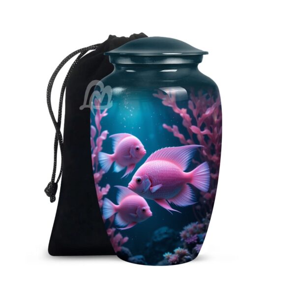 Fish Cremation Urn for Ashes for Women Decorative Urns
