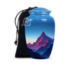 Thoughtful Memorial for Funeral, Burial & Home Memorial Funeral Urn for Men & Women.