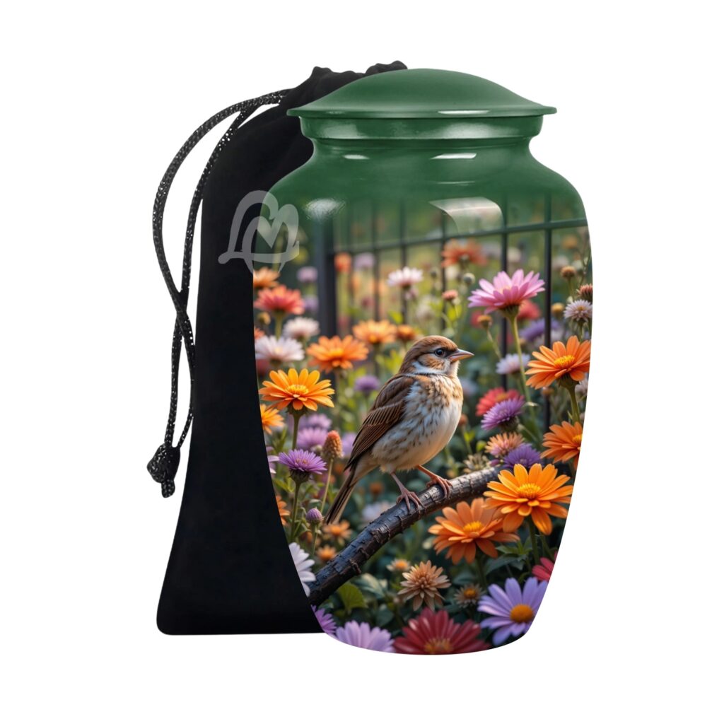 Sparrow Cremation Urn for Ashes Women/Men | Decorative Funeral Burial Urns for Human Ashes Urns