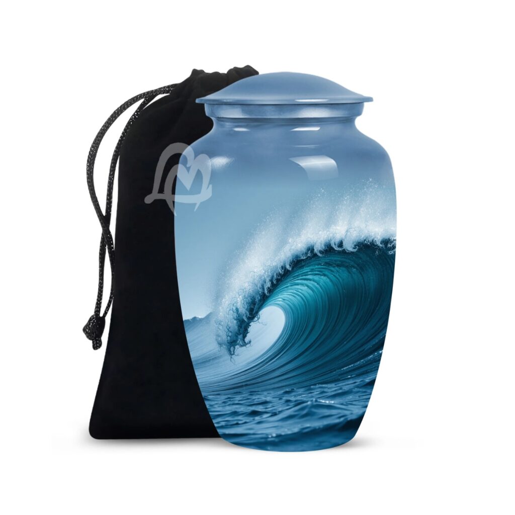 Ocean Cremation Urns For Human Ashes | Adult Cremation Urn For Ashes, Urn For Men & Women,
