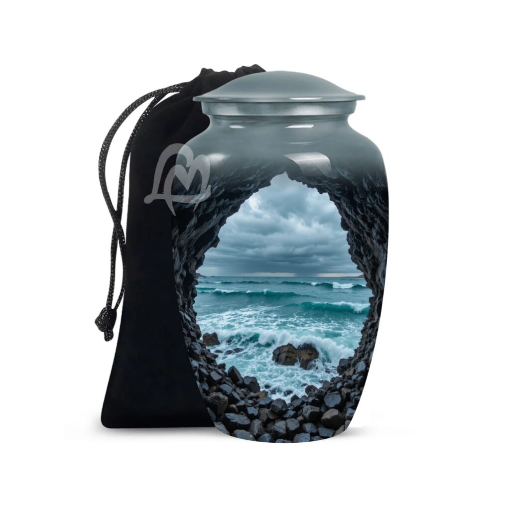 Ocean Cremation Urns For Human Ashes | Adult Cremation Urn For Ashes, Urn For Men & Women,