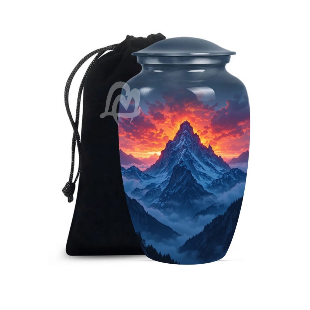 Thoughtful Memorial for Funeral, Burial & Home Memorial Funeral Urn for Men & Women.