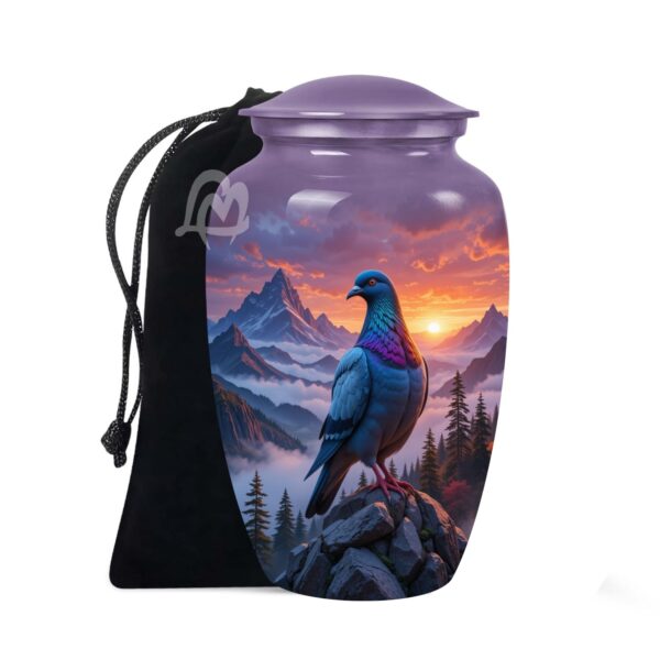 Pigeon Urns for Adult Male & Female Ashes - Large Funeral Urn for Human Ashes Women