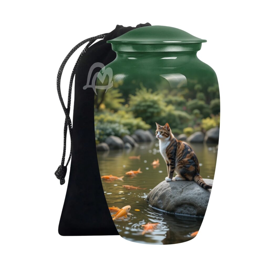 Cat Cremation Urn for Ashes for Women & Male, Pet Memorials for Human Ashes Adult Female & Man