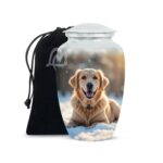 Cremation Urns For Dogs Memorial Paw | Pet Loss Gift, Dog Remembrance Cremation Urns.