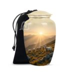 Sheep Cremation Urn for Ashes Adult Male/Female | Handcrafted Urns for Human Ashes