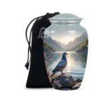 Pigeon Urns for Adult Male & Female Ashes - Large Funeral Urn for Human Ashes Women