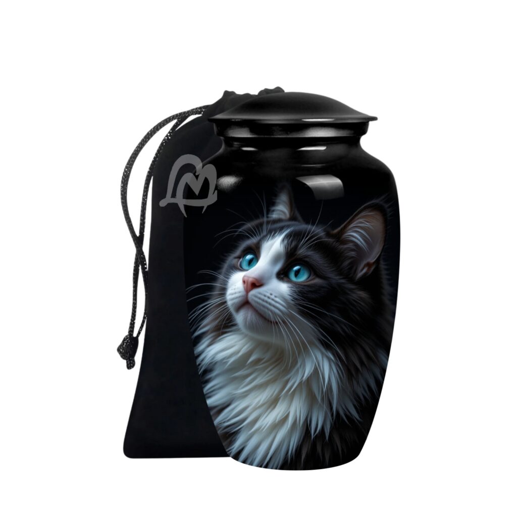 Cat Cremation Urn for Ashes for Women & Male, Pet Memorials for Human Ashes Adult Female & Man