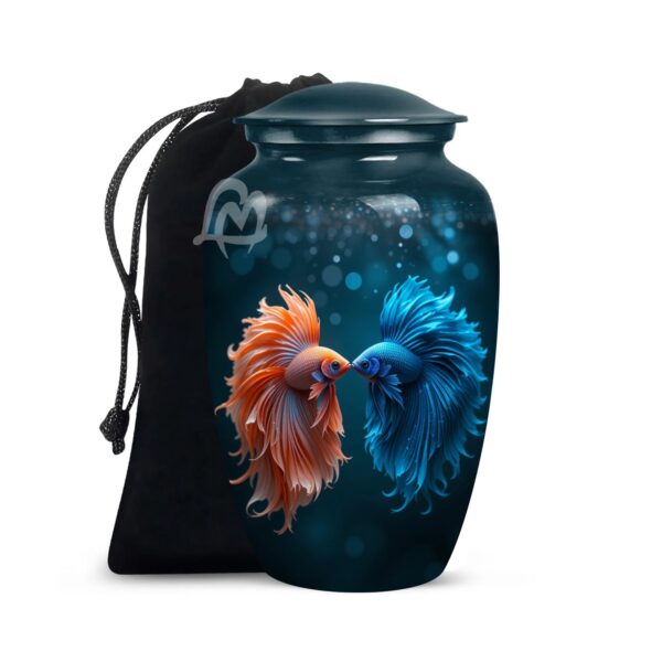Fish Cremation Urn for Ashes for Women Decorative Urns