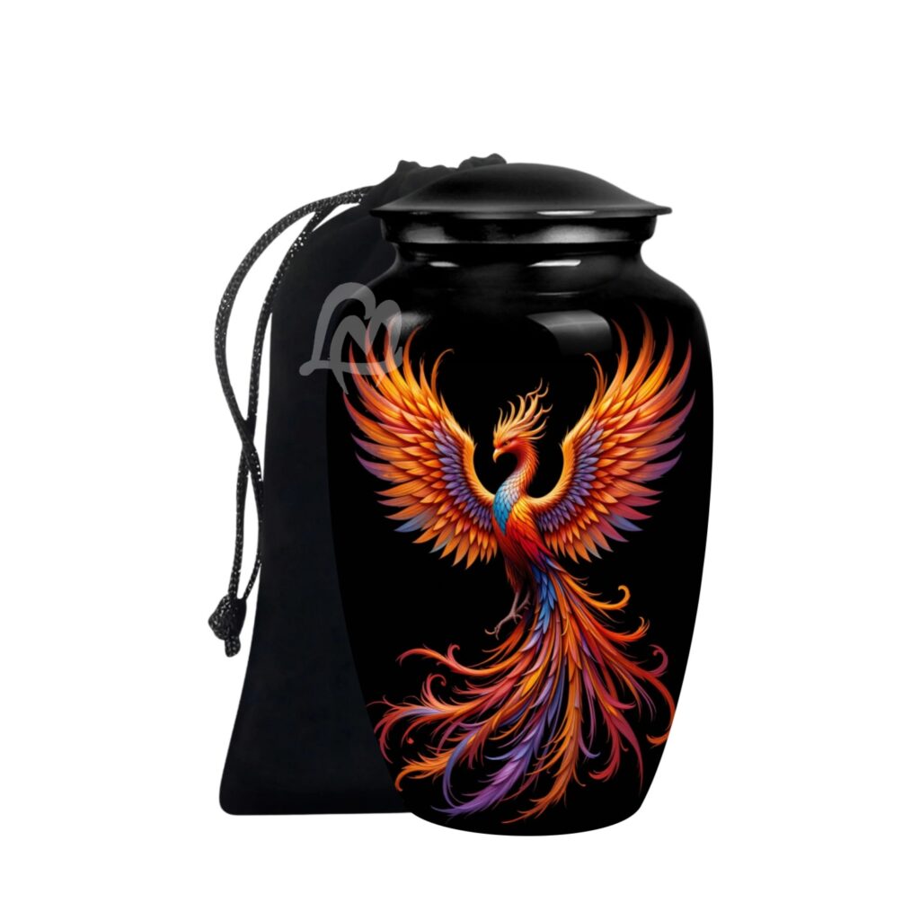 Cremation Funeral Urns for Adult Human | Memorial Container Jar Pot, Beautiful Style