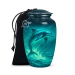 Fish Cremation Urn for Ashes for Women Decorative Urns - Personalized Beautifully